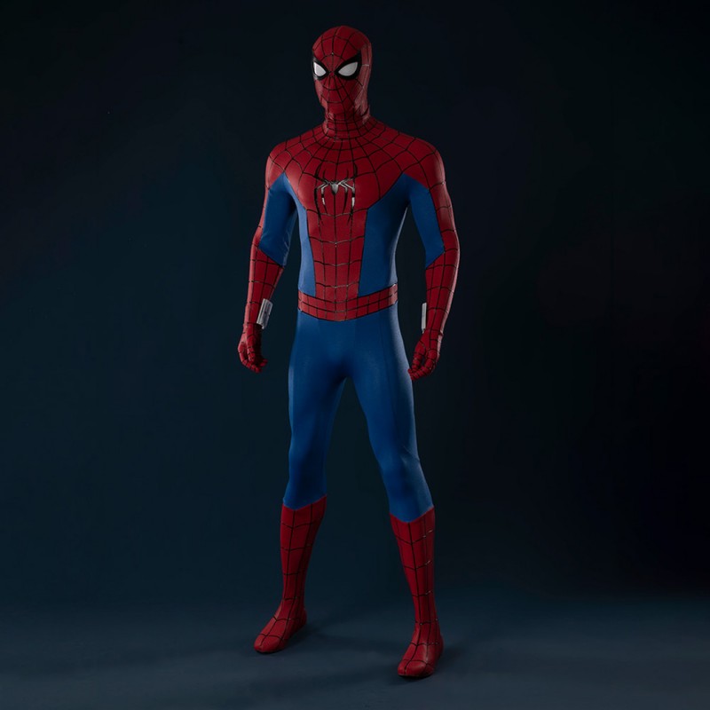 Spider-Man Brand New Day Halloween Suit Peter Parker Cosplay Costume Deluxe Version