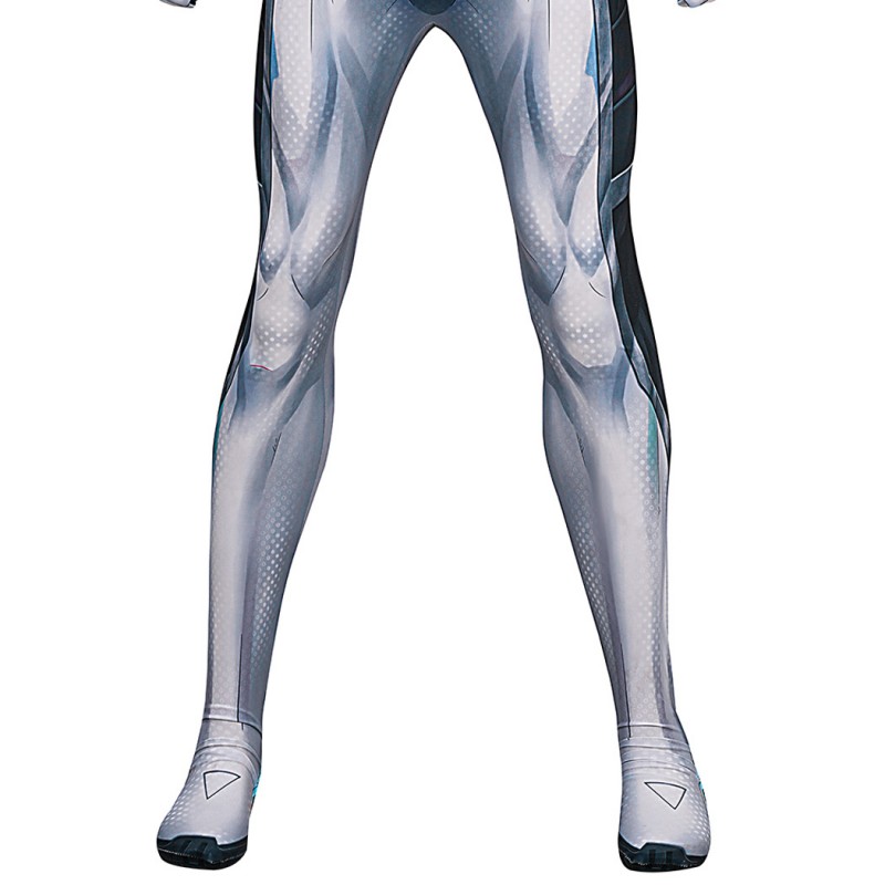 Marvel Rivals Spider-Man Jumpsuit Future Foundation Cosplay Costume Printed Suit