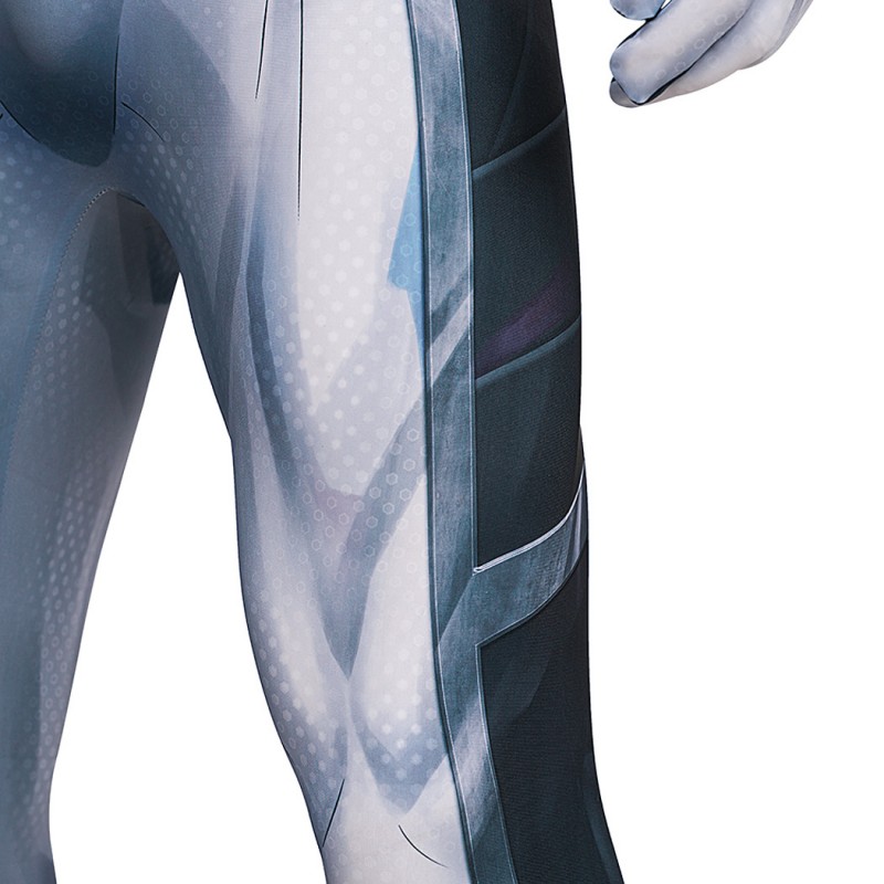 Marvel Rivals Spider-Man Jumpsuit Future Foundation Cosplay Costume Printed Suit