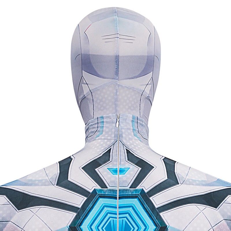 Marvel Rivals Spider-Man Jumpsuit Future Foundation Cosplay Costume Printed Suit