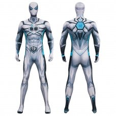 Marvel Rivals Spider-Man Jumpsuit Future Foundation Cosplay Costume Printed Suit