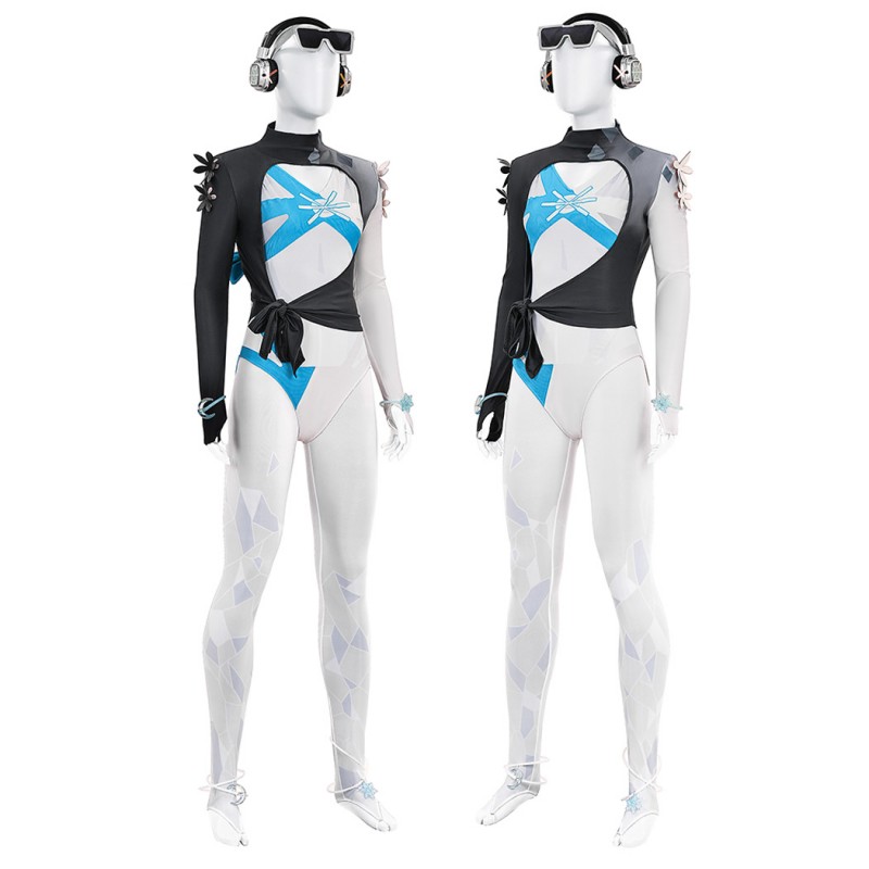 Marvel Rivals Luna Snow Cosplay Costume Seol Hee Halloween Suit