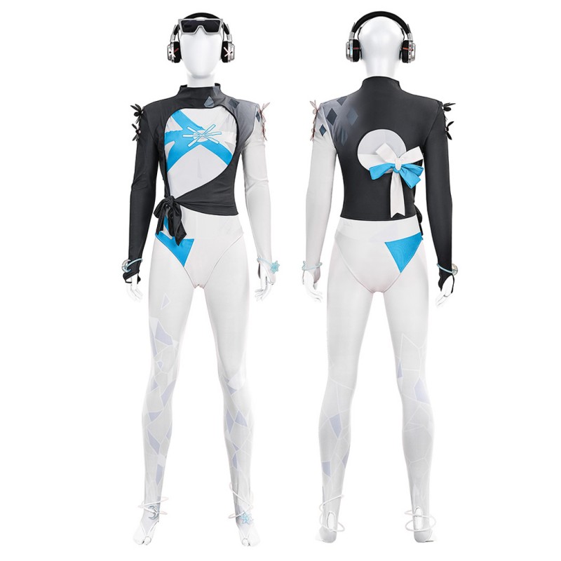 Marvel Rivals Luna Snow Cosplay Costume Seol Hee Halloween Suit