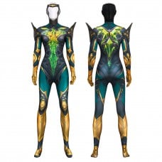 Marvel Rivals Phoenix Jumpsuit Jean Grey Cosplay Costume Printed Suit