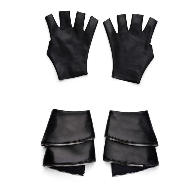 Kpop Mira Cosplay Costume Leather Jacket Women Halloween Suit