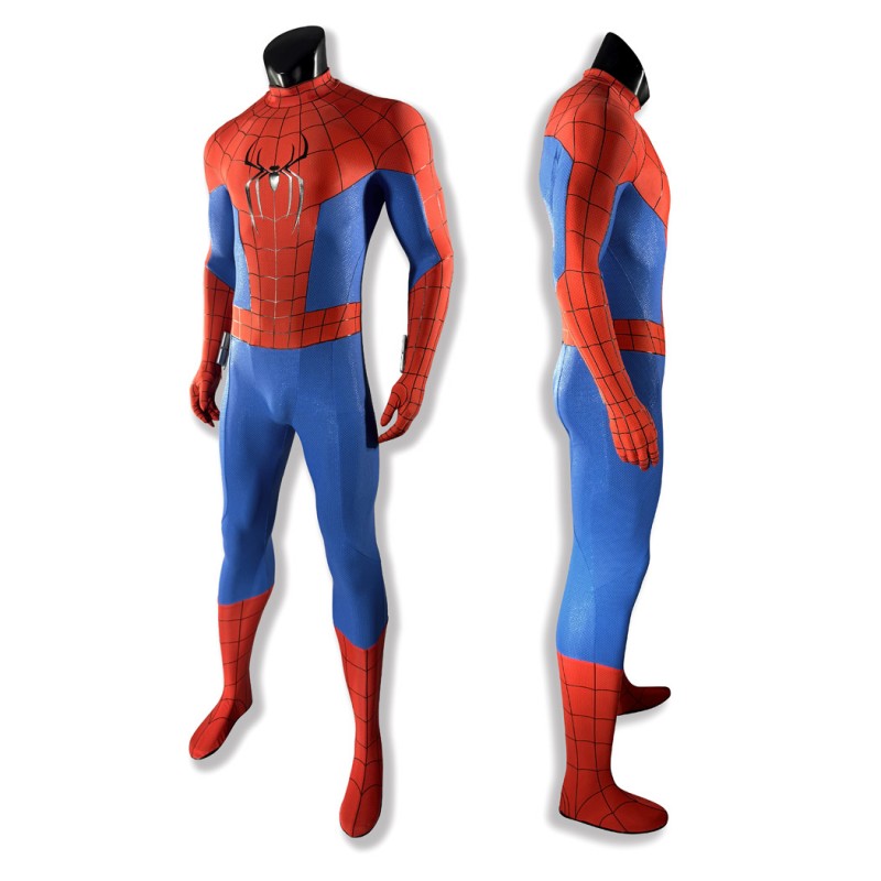 Spider-Man Brand New Day Cosplay Costume Peter Parker Deluxe Suit with Launcher