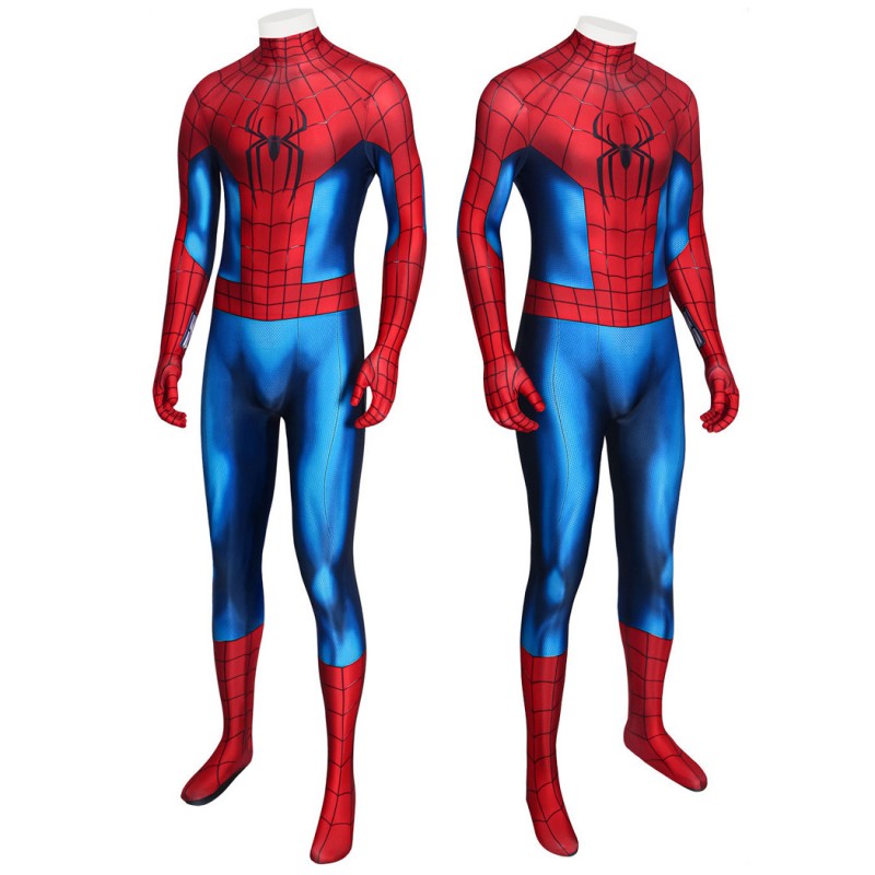 Spider-Man Brand New Day Jumpsuit Peter Parker Cosplay Costume Spandex Suit