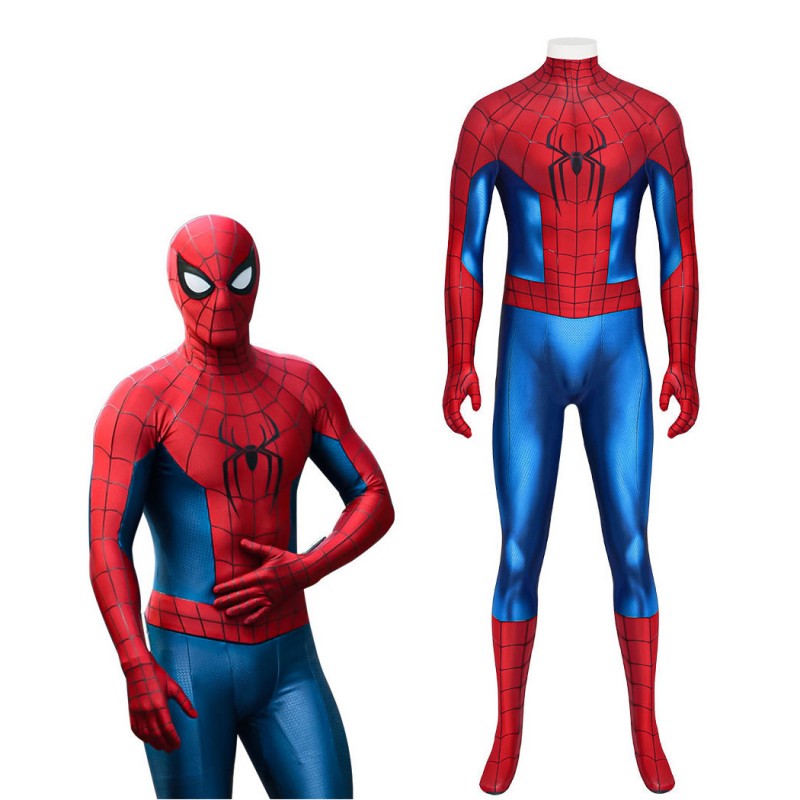 Spider-Man Brand New Day Jumpsuit Peter Parker Cosplay Costume Spandex Suit