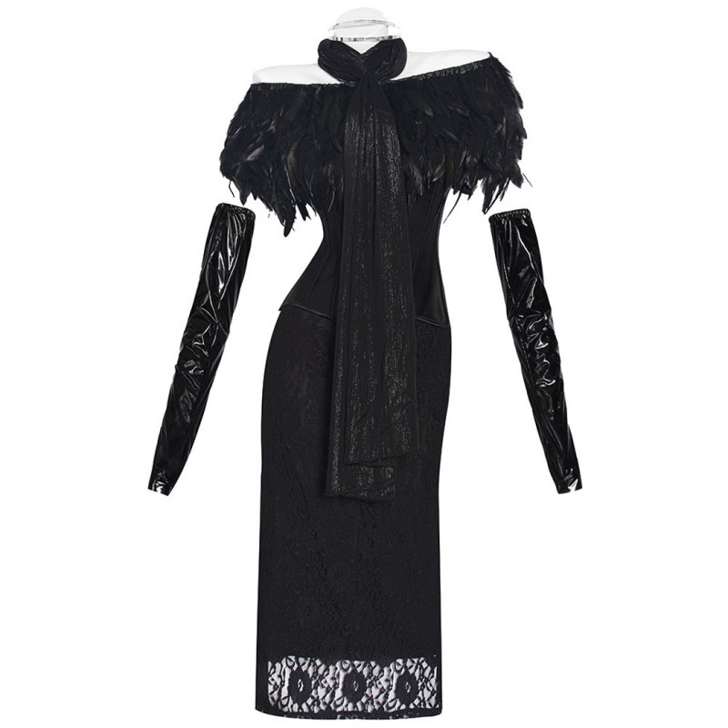 Padmé Amidala Costume Star Wars Cosplay Suit Women Black Dress Outfit