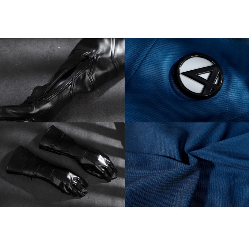 Fantastic 4 Human Torch Halloween Suit Johnny Storm Cosplay Costume