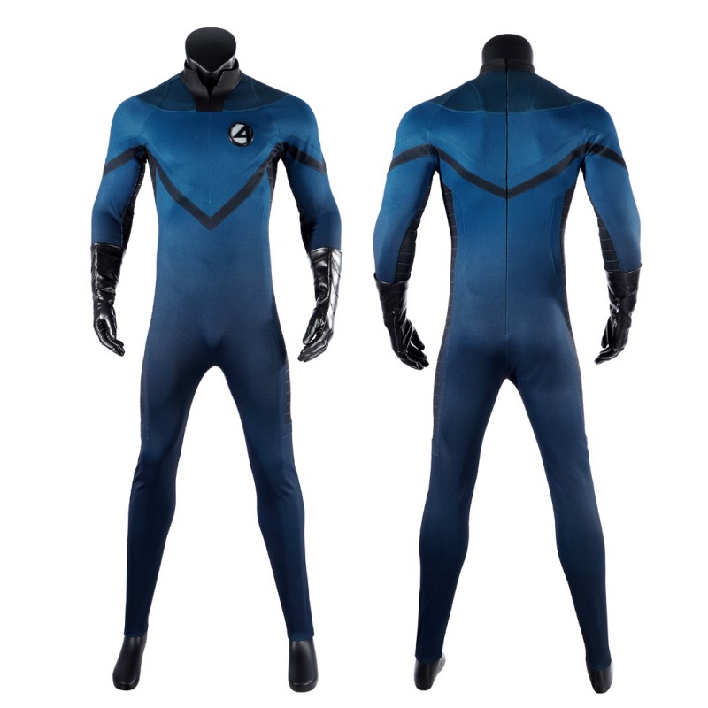 Fantastic 4 Human Torch Halloween Suit Johnny Storm Cosplay Costume