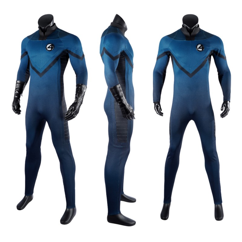Fantastic 4 Human Torch Halloween Suit Johnny Storm Cosplay Costume