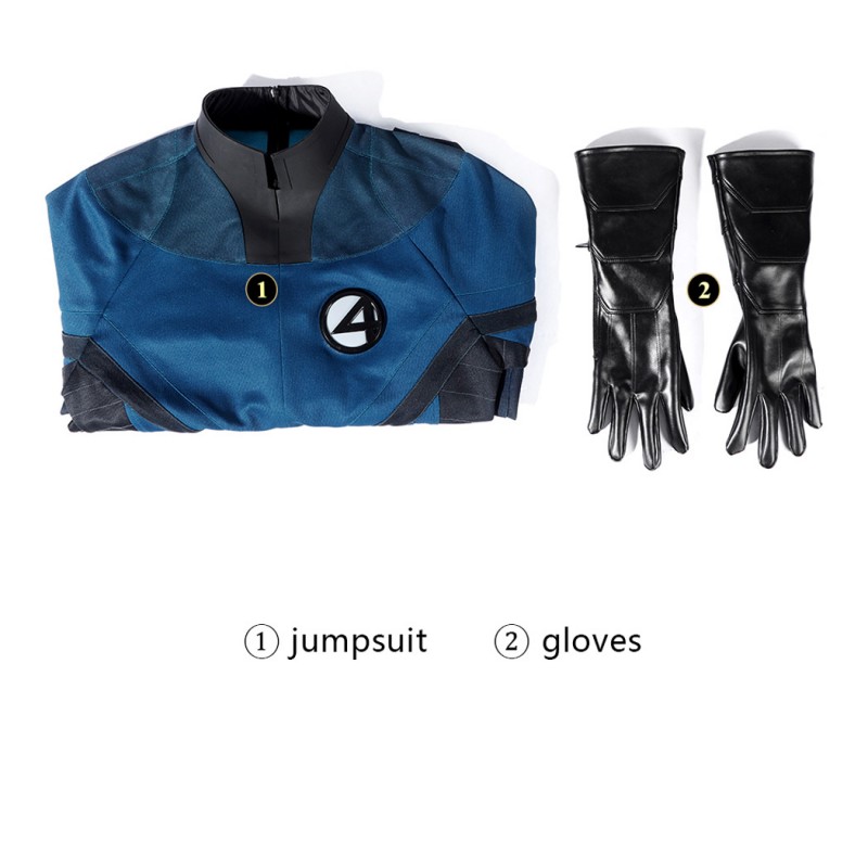 Fantastic 4 Human Torch Halloween Suit Johnny Storm Cosplay Costume