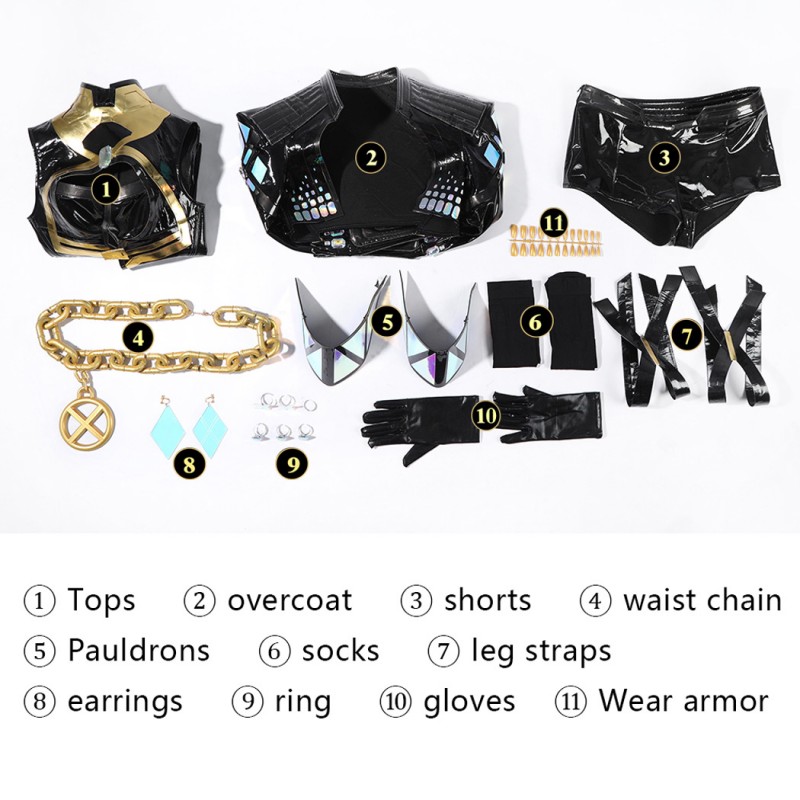 Marvel Rivals White Queen Halloween Suit Emma Frost X-Revolution Cosplay Costume