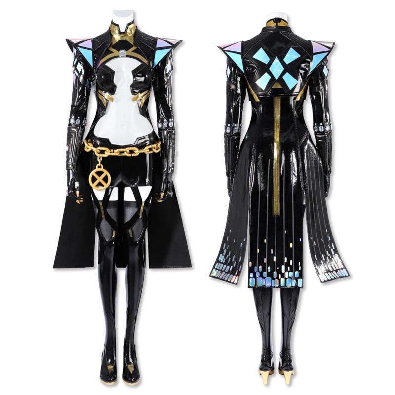 Marvel Rivals White Queen Halloween Suit Emma Frost X-Revolution Cosplay Costume