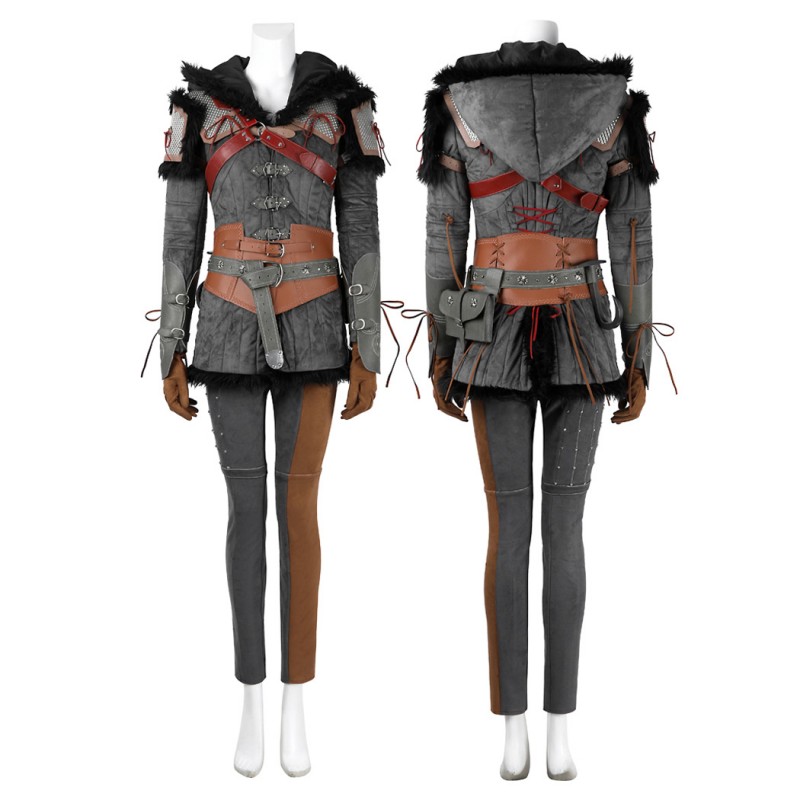 The Witcher IV Ciri Halloween Costume Female Cosplay Suit