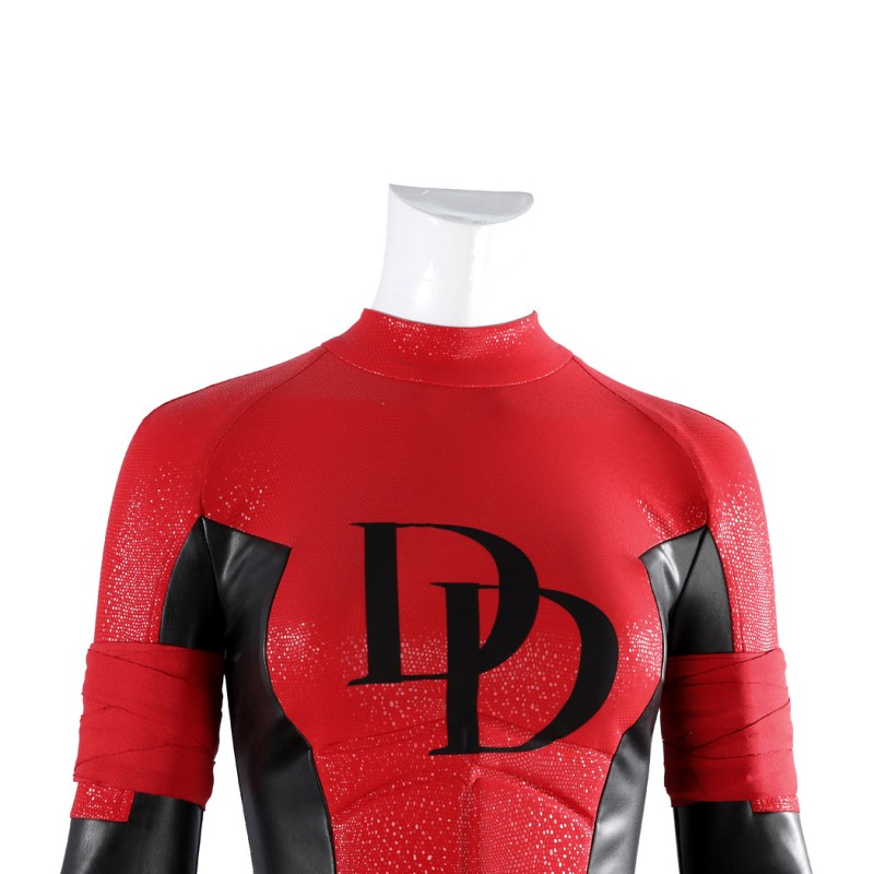 Elektra Natchios Red Costume Daredevil Women Halloween Cosplay Suit