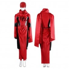 Elektra Natchios Red Costume Daredevil Women Halloween Cosplay Suit