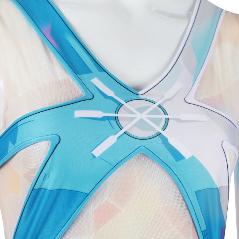 Marvel Rivals Luna Snow Jumpsuit Women Swimsuit Halloween Cosplay Costume