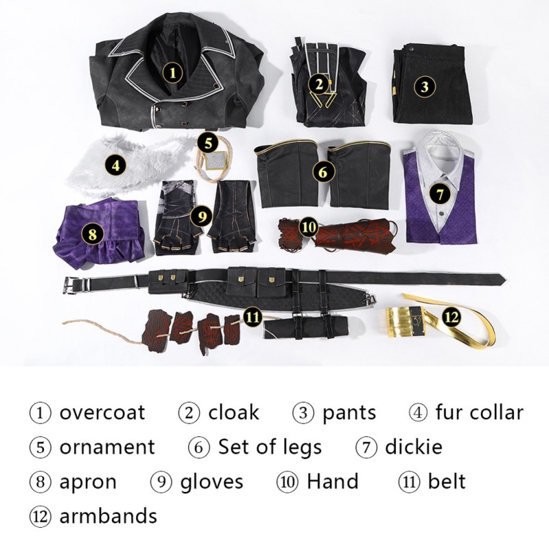 Clair Obscur Expedition 33 Verso Cosplay Costume Game Halloween Suit