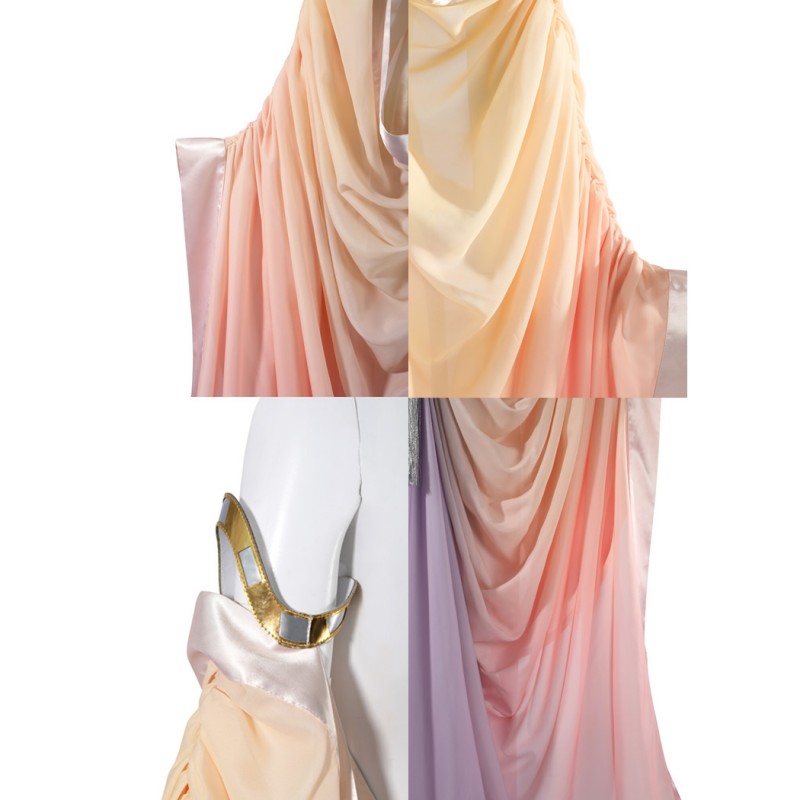Star Wars Padmé Amidala Lake Dress Suit Attack of the Clones Cosplay Costume