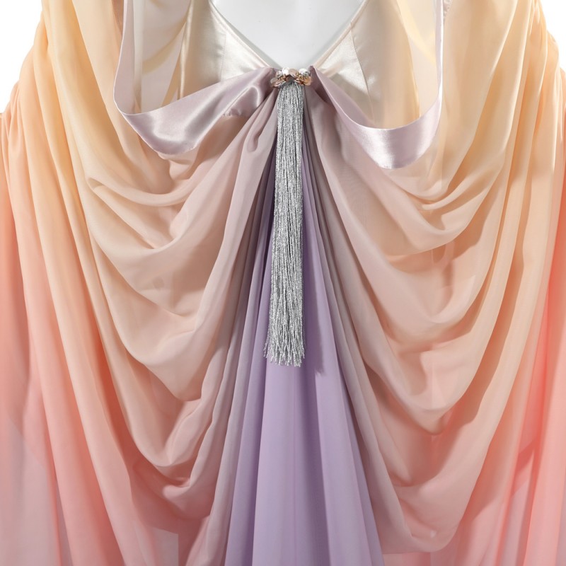 Star Wars Padmé Amidala Lake Dress Suit Attack of the Clones Cosplay Costume