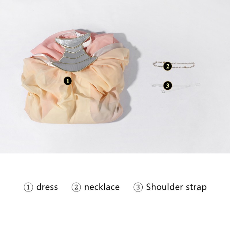 Star Wars Padmé Amidala Lake Dress Suit Attack of the Clones Cosplay Costume