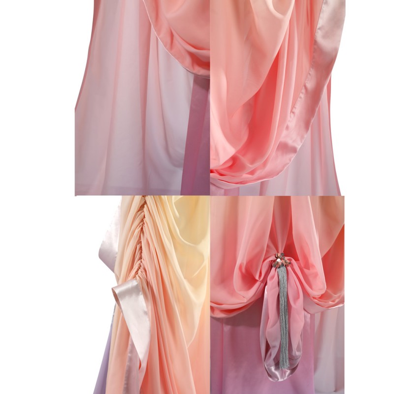 Star Wars Padmé Amidala Lake Dress Suit Attack of the Clones Cosplay Costume