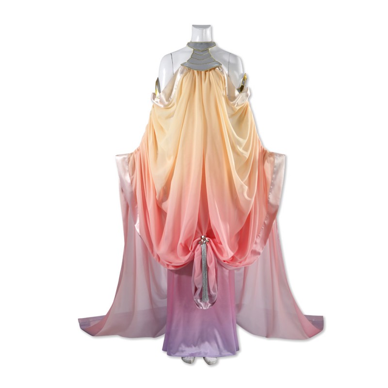 Star Wars Padmé Amidala Lake Dress Suit Attack of the Clones Cosplay Costume