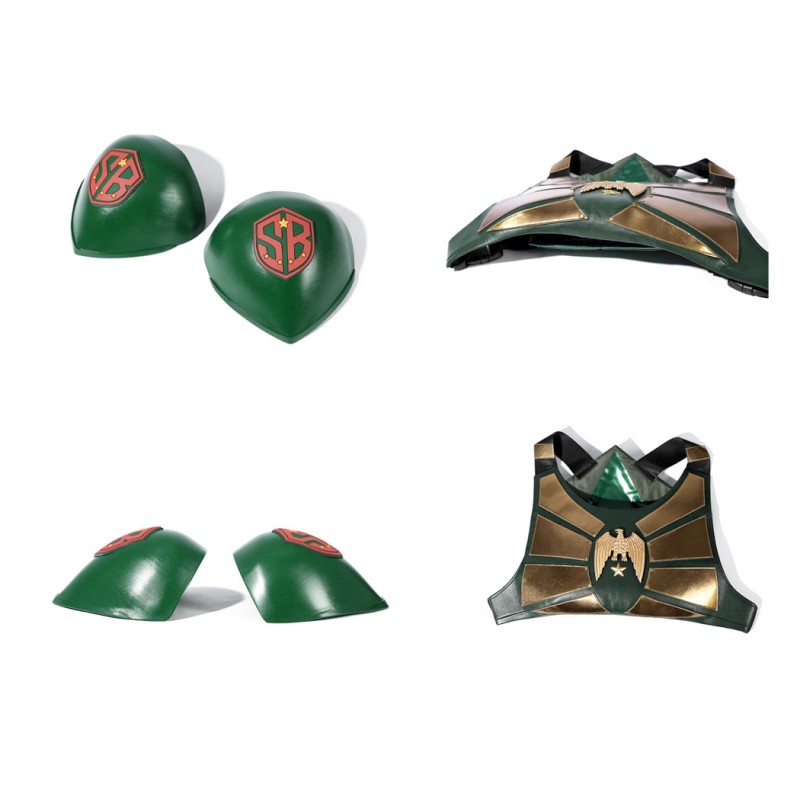 Vought Rising Soldier Boy Costume The Boy Green Leather Cosplay Suit