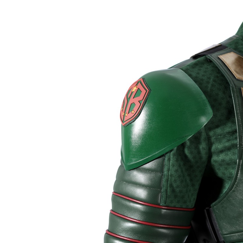 Vought Rising Soldier Boy Costume The Boy Green Leather Cosplay Suit