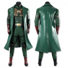 Vought Rising Soldier Boy Costume The Boy Green Leather Cosplay Suit