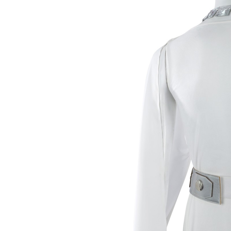 Princess Leia Costume Star Wars Episode IV A New Hop Cosplay Suit White Dress Outfit