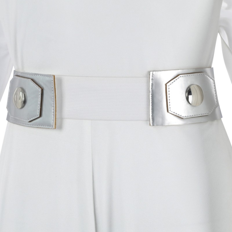 Princess Leia Costume Star Wars Episode IV A New Hop Cosplay Suit White Dress Outfit