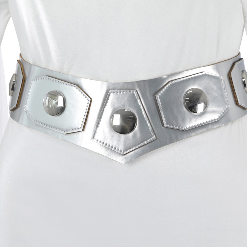 Princess Leia Costume Star Wars Episode IV A New Hop Cosplay Suit White Dress Outfit