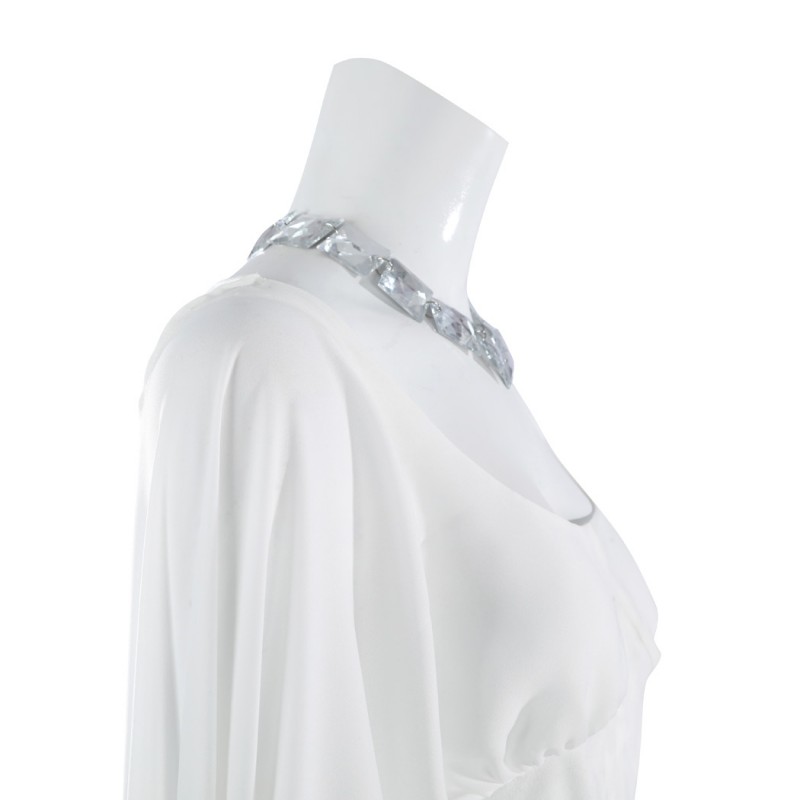 Princess Leia Costume Star Wars Episode IV A New Hop Cosplay Suit White Dress Outfit