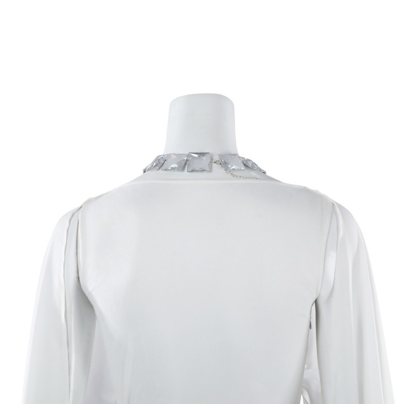 Princess Leia Costume Star Wars Episode IV A New Hop Cosplay Suit White Dress Outfit