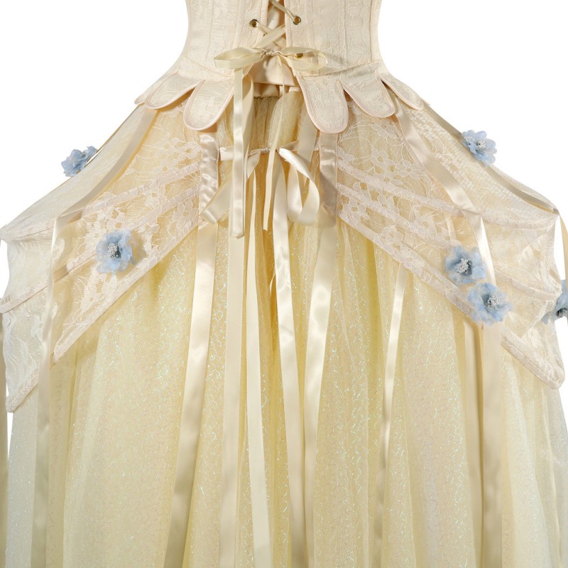 Addams Enid Sinclair Costume Little Wolf Girl Evening Dress Cosplay Suit