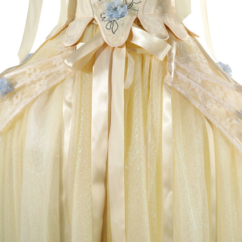 Addams Enid Sinclair Costume Little Wolf Girl Evening Dress Cosplay Suit