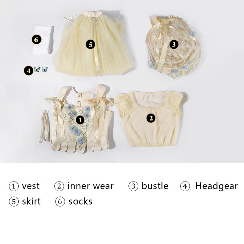 Addams Enid Sinclair Costume Little Wolf Girl Evening Dress Cosplay Suit