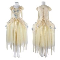 Addams Enid Sinclair Costume Little Wolf Girl Evening Dress Cosplay Suit