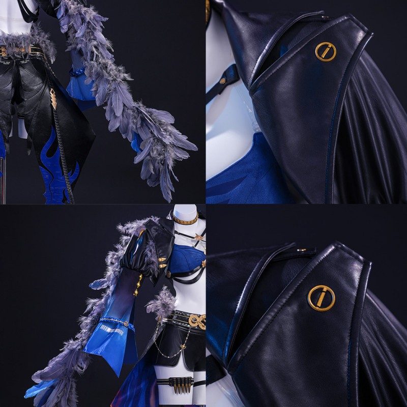 Wuthering Waves Galbrena Costume Game Women Halloween Cosplay Suit