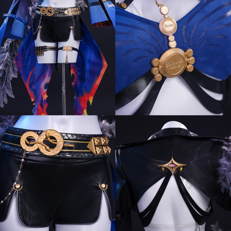 Wuthering Waves Galbrena Costume Game Women Halloween Cosplay Suit