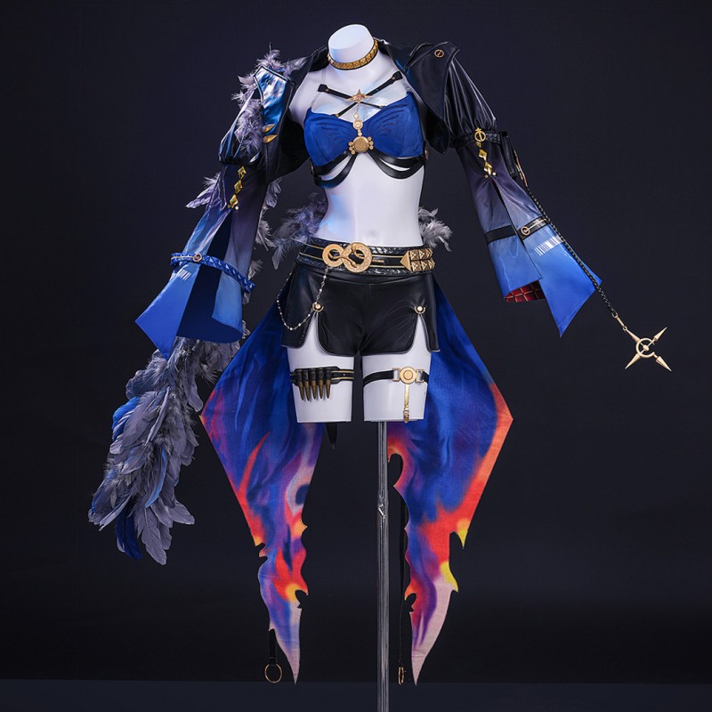 Wuthering Waves Galbrena Costume Game Women Halloween Cosplay Suit