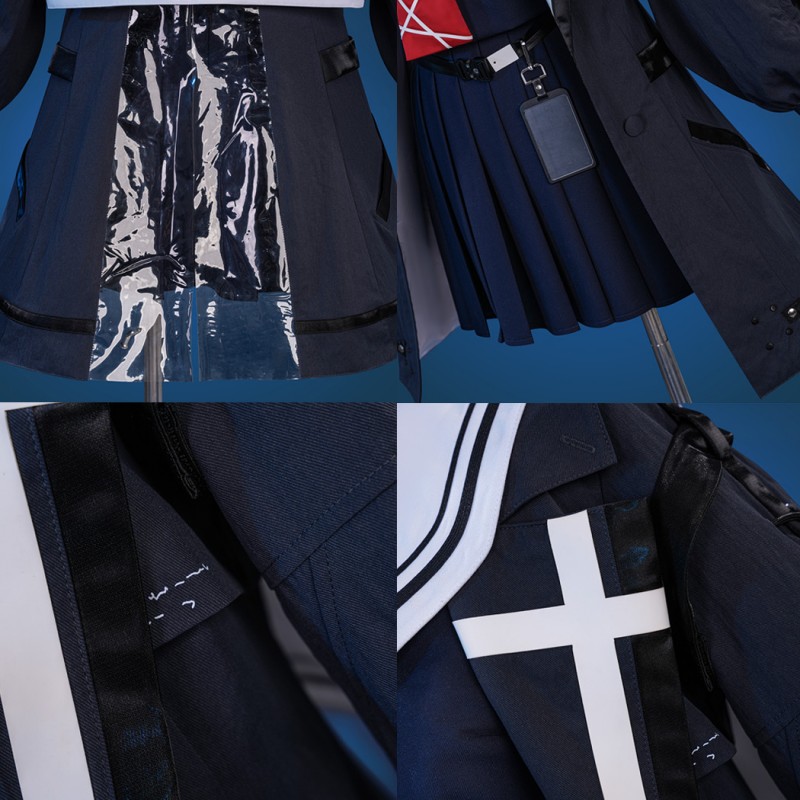 Wuthering Waves Chisa Costume Game Women Halloween Cosplay Suit