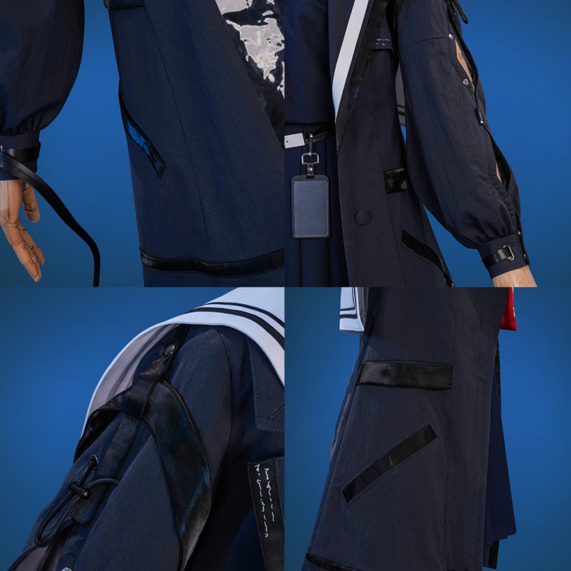 Wuthering Waves Chisa Costume Game Women Halloween Cosplay Suit