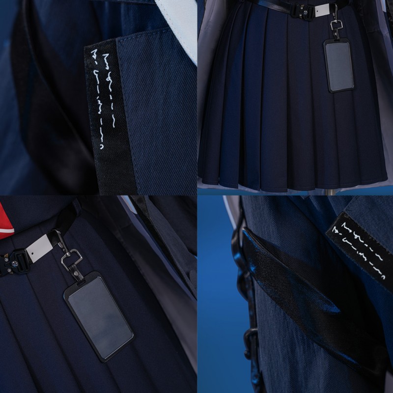 Wuthering Waves Chisa Costume Game Women Halloween Cosplay Suit