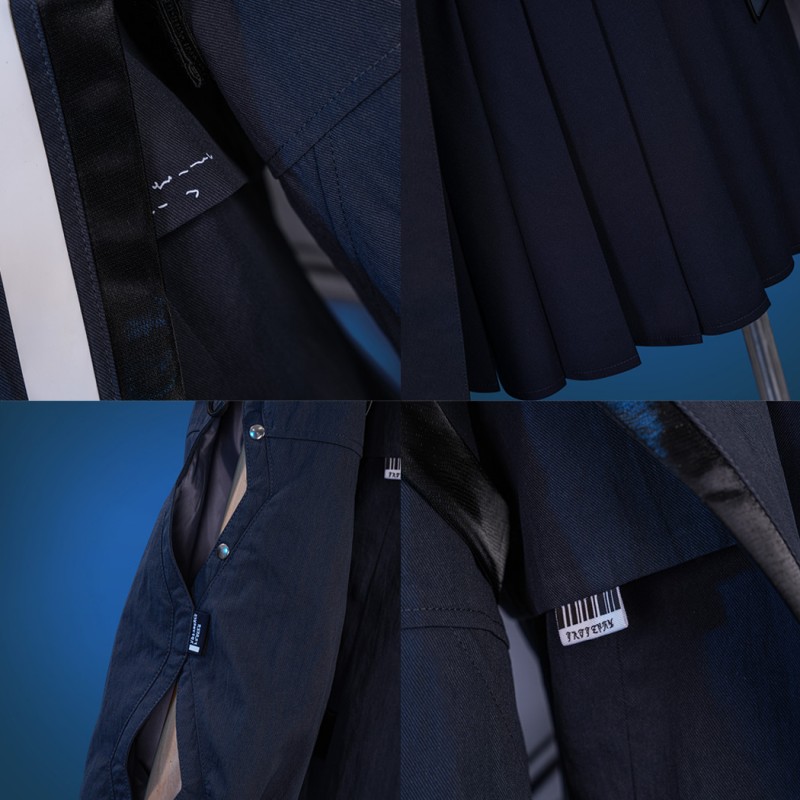 Wuthering Waves Chisa Costume Game Women Halloween Cosplay Suit