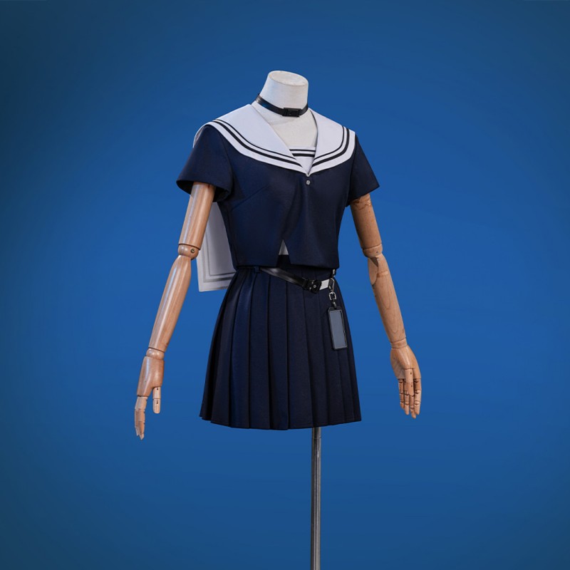 Wuthering Waves Chisa Costume Game Women Halloween Cosplay Suit