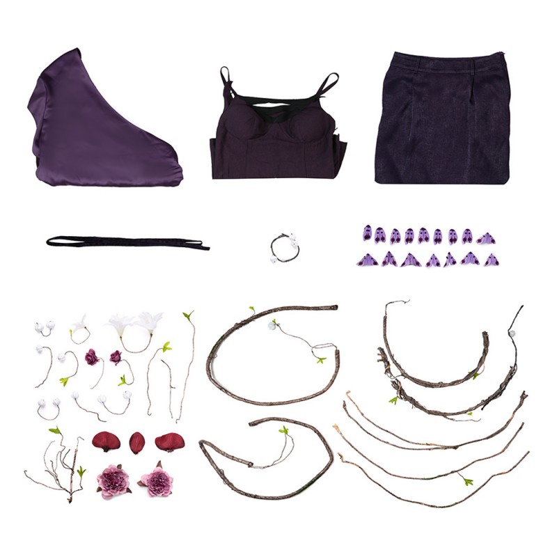 Where Winds Meet Costume Women Halloween Cosplay Suit